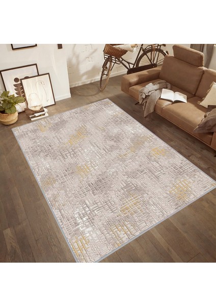 Dijital Baskı Yıkanabilir Kaymaz Taban Salon Halısı RVG0536