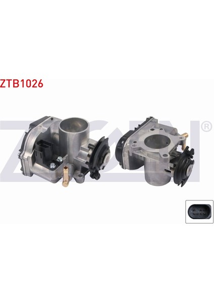 Volkswagen (Aee-Axe-Aeh) 1.4 - 1.6 Golf Iv 97-05 Bogaz Kelebeği 030133064F