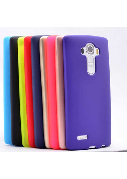 Lg G4 Kılıf Yumuşak Dokulu Soft Esnek Ince Mat Renkli Lüks Premier Silikon Kapak