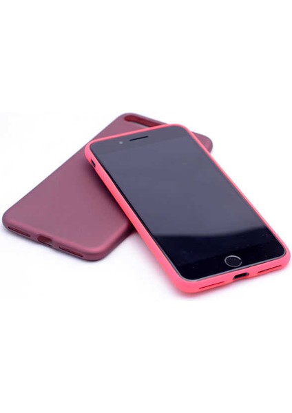 Apple Apple iPhone 8 Plus Kılıf Yumuşak Dokulu Soft Esnek Ince Mat Renkli Lüks Premier Silikon Kapak indirimleri