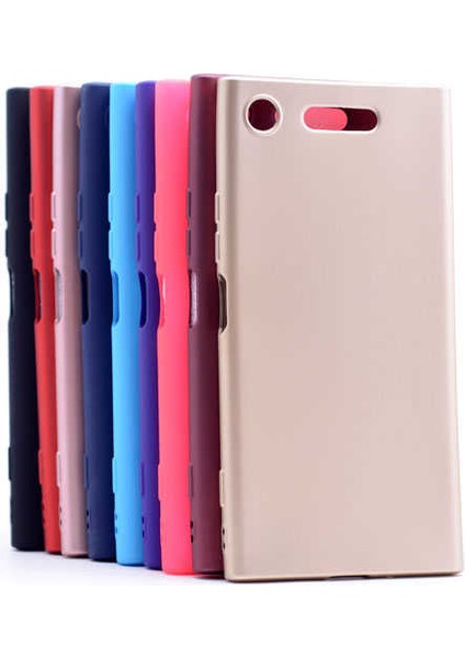 Sony Xperia Xz1 Kılıf Yumuşak Dokulu Soft Esnek Ince Mat Renkli Lüks Premier Silikon Kapak modelleri