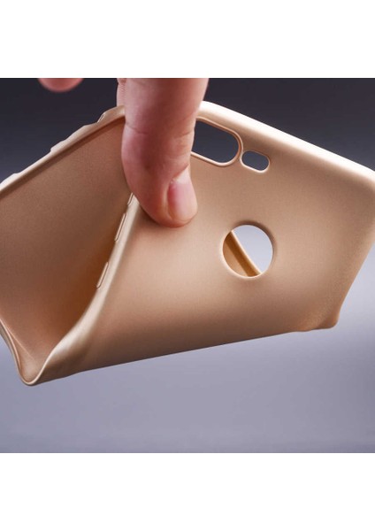 Asus Zenfone Max Plus (M1) ZB570TL Kılıf Yumuşak Dokulu Soft Esnek Ince Mat Renkli Lüks Premier Silikon Kapak