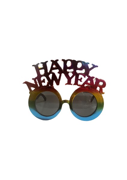 Yılbaşı Gözlük Hologramlı Happy New Year