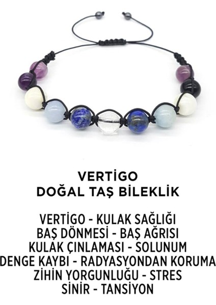 Doğal Taş Vertigo Bileklik