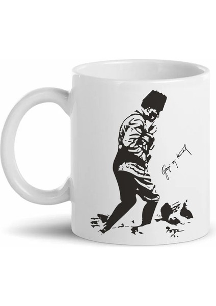Gazi Mustafa Kemal Atatürk Baskılı Kupa Bardak Kp-04