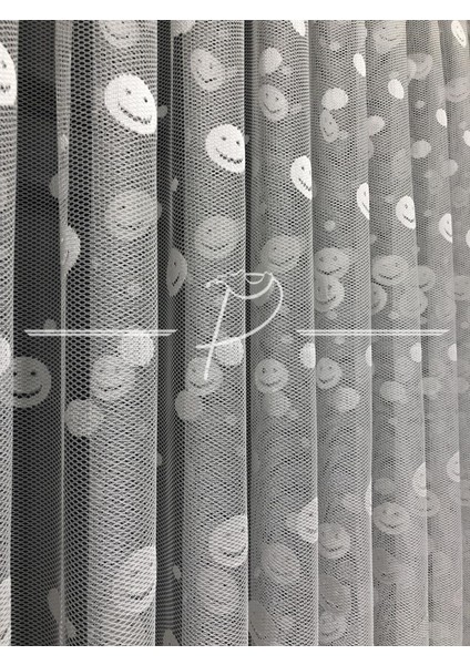 Tül Perde Gülen Yüz Çocuk Deseni Örme Kumaş fırsatları