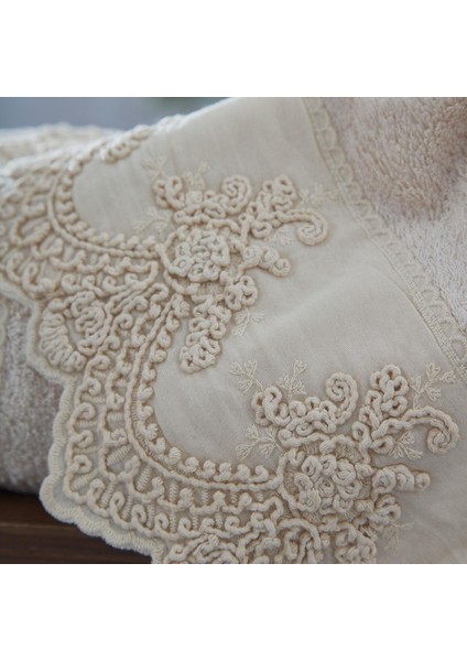 Tual Işlemeli Yüz Havlusu (50 x 90 Cm) fiyatları