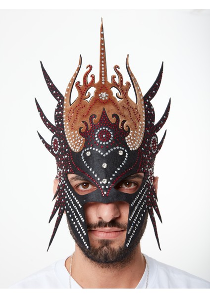 Siyah Amazon Parti Maskesi