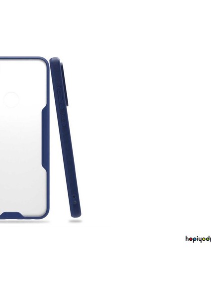 Samsung Galaxy M32 Kılıf Parfe Kamera Korumalı Kenarları Renkli Kapak Koyu Yeşil