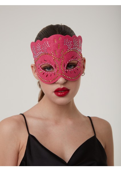 Kırmızı Kral Parti Maskesi