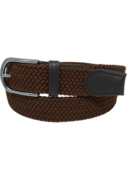 Kahverengi Elastik Esnek Unisex Örgü Kemer - 8500-9 fiyatları