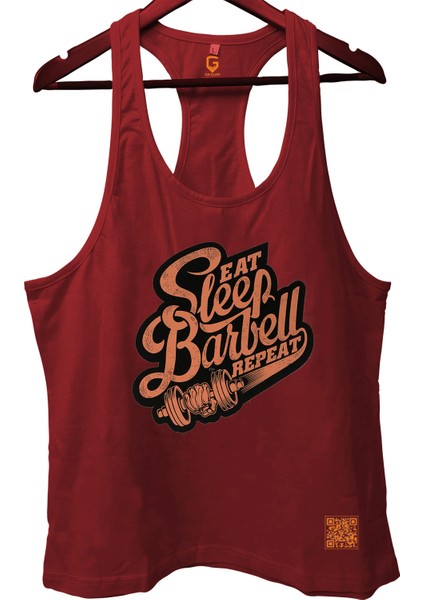 Sleepbarbell Fitness Gym Tank Top Sporcu Atleti
