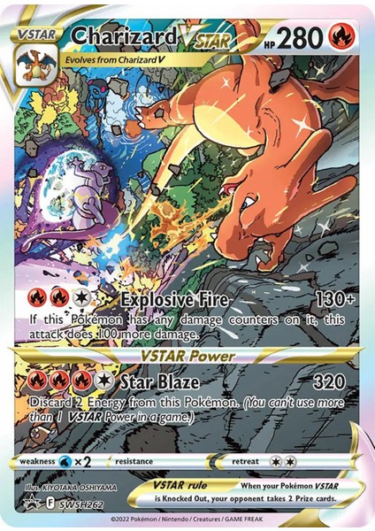 Pokemon Charizard Vstar 280HP Kart