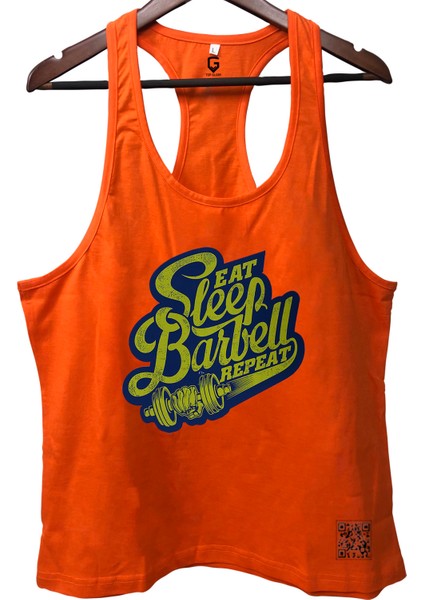Sleepbarbell Fitness Gym Tank Top Sporcu Atleti
