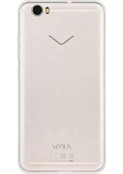 Vestel Venus V4 Kılıf Soft Silikon Şeffaf Kılıf Kapak