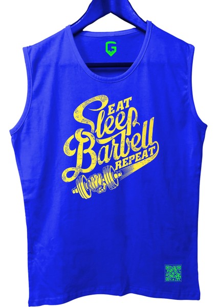 Sleepbarbellx Kolsuz Sporcu T-Shirt Tank Top