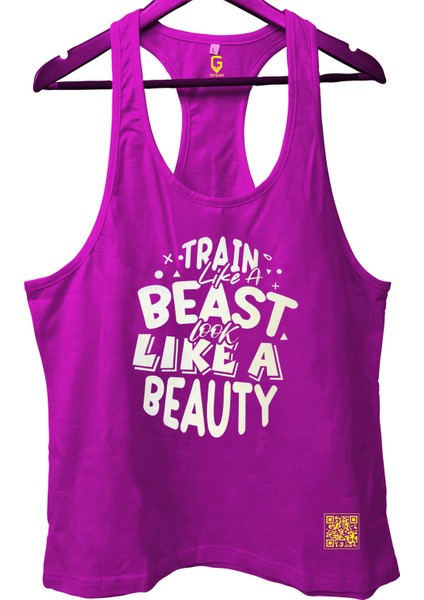Trainbeast Fitness Gym Tank Top Sporcu Atleti