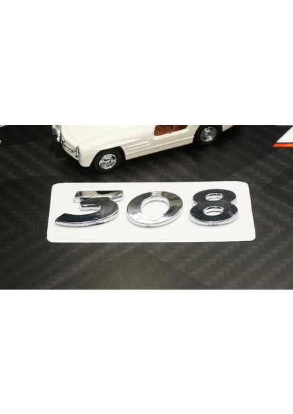 Peugeot 308 Bagaj 3m 3D Krom Abs Logo Amblem modelleri
