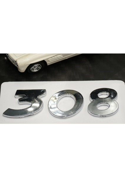 Peugeot 308 Bagaj 3m 3D Krom Abs Logo Amblem fırsatları
