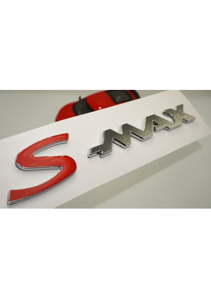 S Max Krom Abs 3m 3D Bagaj Yazı Logo