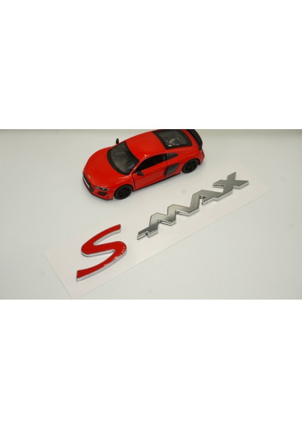 S Max Krom Abs 3m 3D Bagaj Yazı Logo