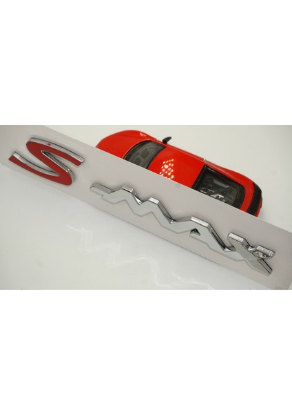 S Max Krom Abs 3m 3D Bagaj Yazı Logo