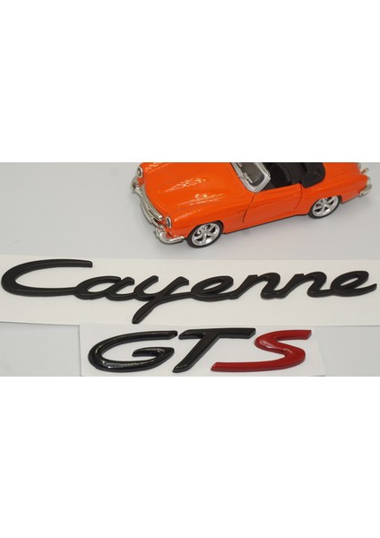 Porsche Cayenne Gts Bagaj 3m 3D Abs Yazı Logo Amblem Seti