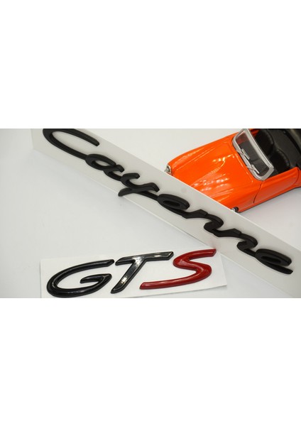Porsche Cayenne Gts Bagaj 3m 3D Abs Yazı Logo Amblem Seti