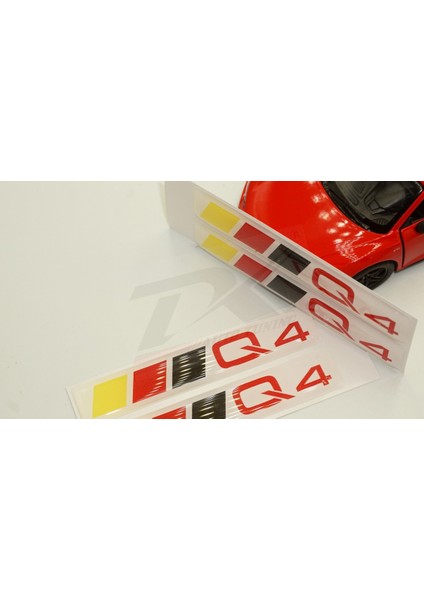 Audi Q4 Logo 3m 3D Damla Silikon Torpido Bagaj Çamurluk Logo Amblem Arma Seti indirimleri