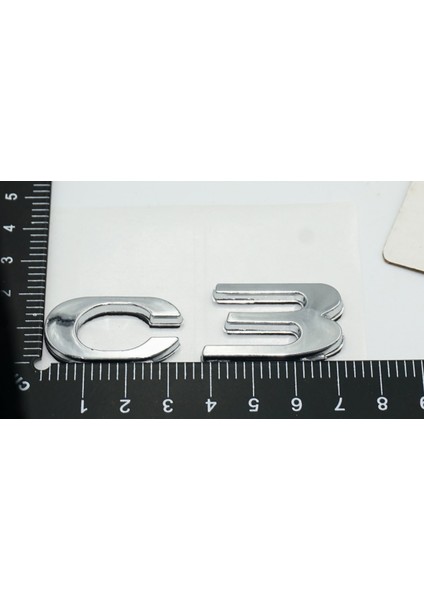 Citroen C3 Krom Abs 3m 3D Bagaj Yazı Logo indirimleri