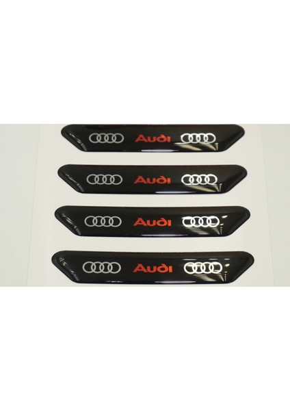 Audi Logo Kapı Kenarı Koruma Metalize Damla Desen 3m Band fırsatları