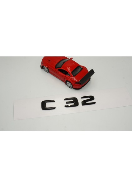 C 32 Bagaj Parlak Siyah Abs 3m 3D Yazı Logo fiyatları