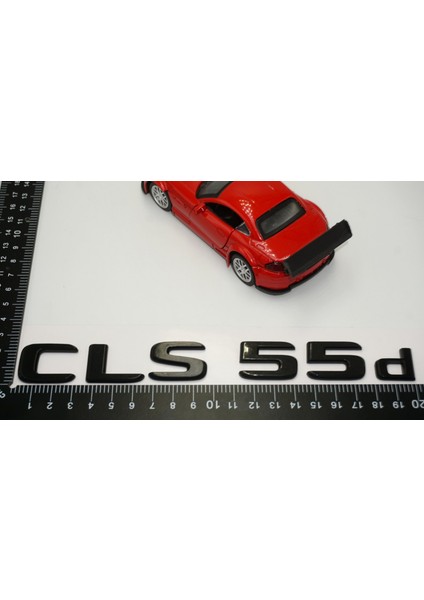 Cls 55D Bagaj Parlak Siyah Abs 3m 3D Yazı Logo