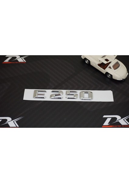 E250 Bagaj Krom Metal 3m 3D Yazı Logo modelleri