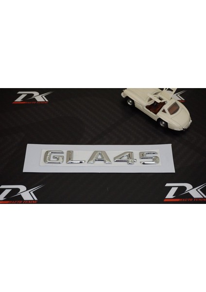 GLA45 Bagaj Krom Metal 3m 3D Yazı Logo modelleri