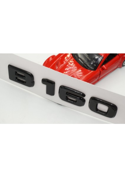 B 160 Bagaj Parlak Siyah Abs 3m 3D Yazı Logo fırsatları