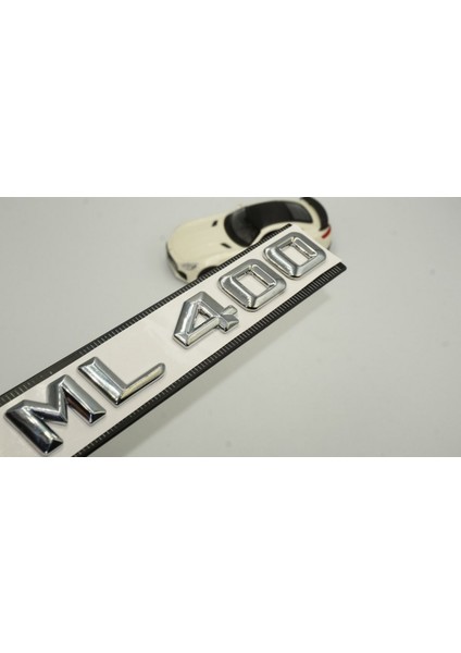 ML400 Bagaj Krom Metal 3m 3D Yazı Logo