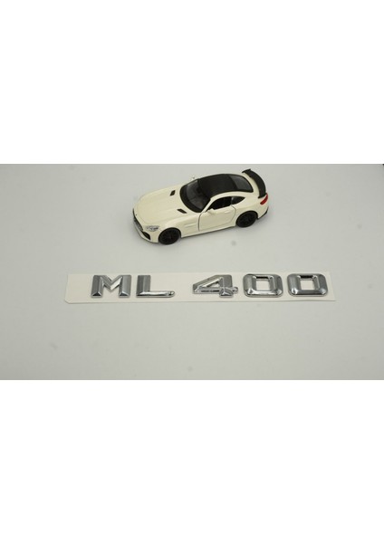 ML400 Bagaj Krom Metal 3m 3D Yazı Logo