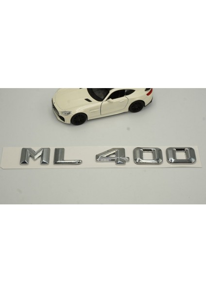 ML400 Bagaj Krom Metal 3m 3D Yazı Logo