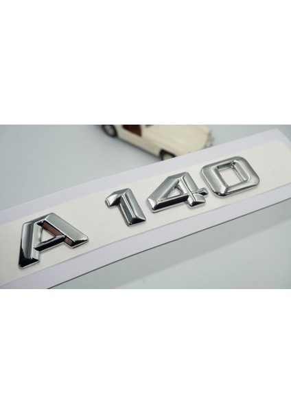 A 140 Bagaj Krom Metal 3m 3D Yazı Logo