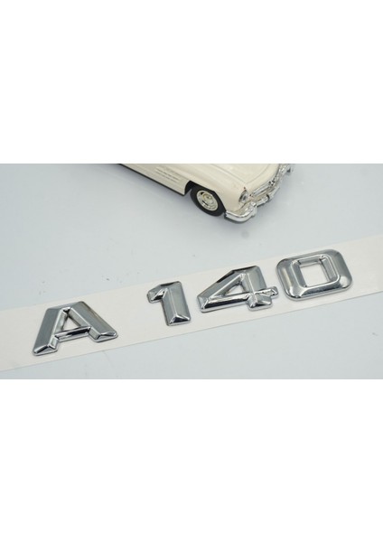 A 140 Bagaj Krom Metal 3m 3D Yazı Logo