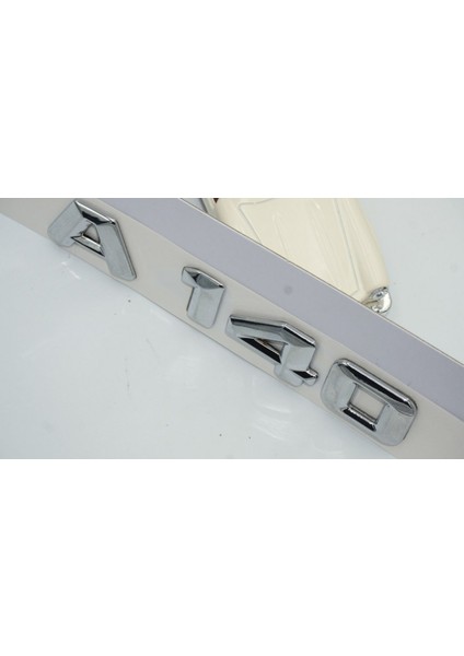A 140 Bagaj Krom Metal 3m 3D Yazı Logo