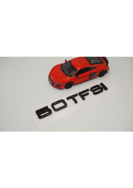 Audi 50 Tfsi Siyah Abs 3m 3D Bagaj Yazı Logo Orjinal Ürün fiyatları