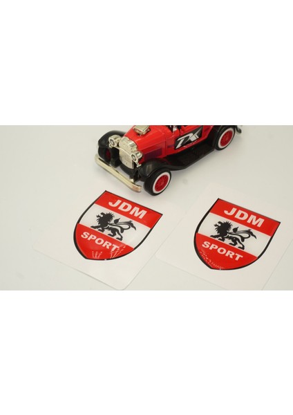 Jdm Sport Logo Damla Silikon Sticker 2 Li Set modelleri