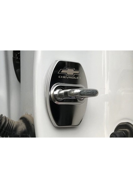 Chevrolet Krom Metal 3m Kapı Kilidi Logo 4 Lü Set fırsatları