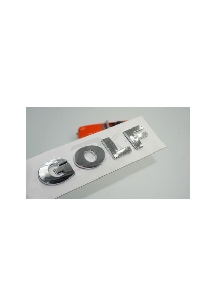 Volkswagen Golf 4-5 Bagaj 3m 3D Krom Abs Yazı Logo Amblem