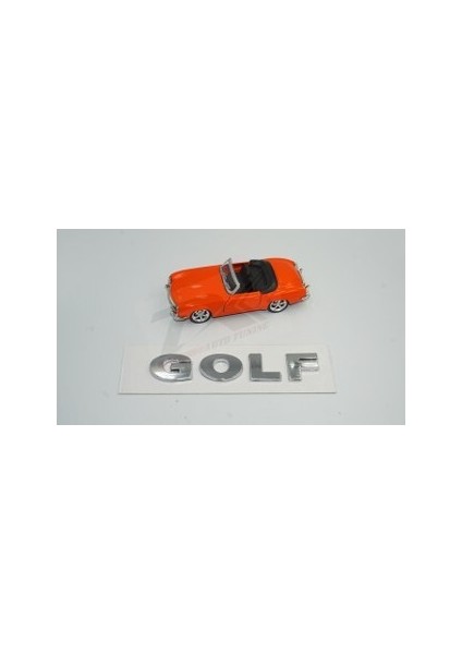 Volkswagen Golf 4-5 Bagaj 3m 3D Krom Abs Yazı Logo Amblem fiyatları