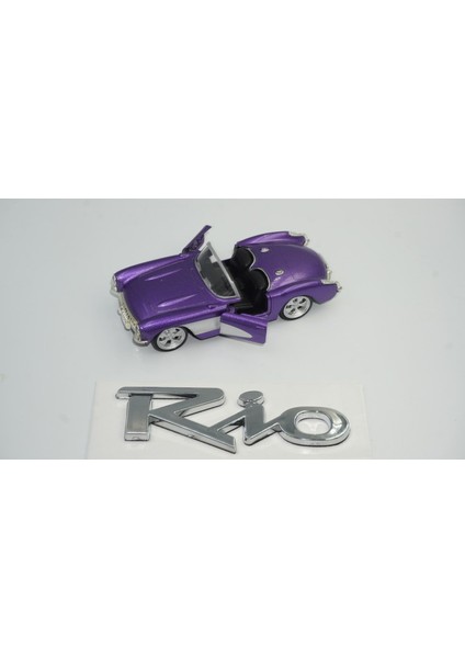 Kia Rio 2006-2011 Krom Abs 3m 3D Bagaj Yazı Logo modelleri