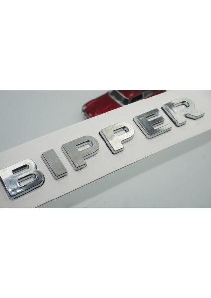 Peugeot Bipper Tepee Bagaj Krom Abs 3m 3D Yazı Logo Amblem