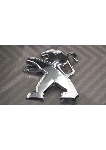 DK Tuning Peugeot Lion Aslan Krom Abs Tırnaklı 3D Bagaj Logo Amblem